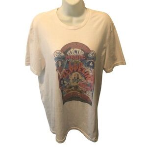 Electric Magic Featuring Led Zeppelin United Kingdom UK Winter Tour Tee Sz L